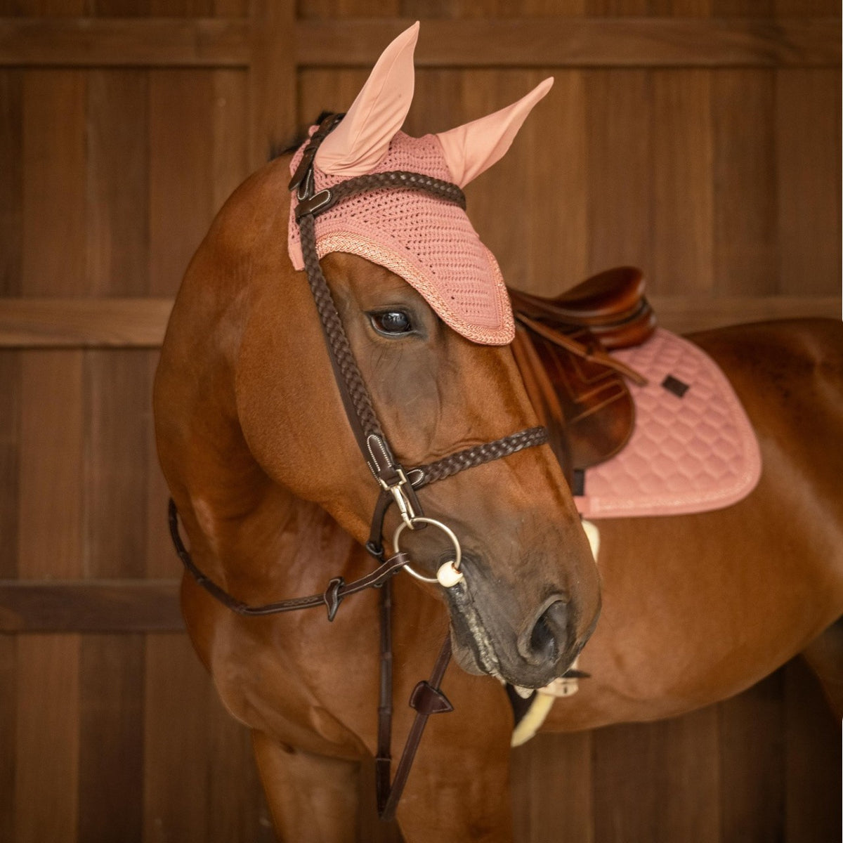 Bonnet anti-mouches Wellington Plaited Glitter Rope