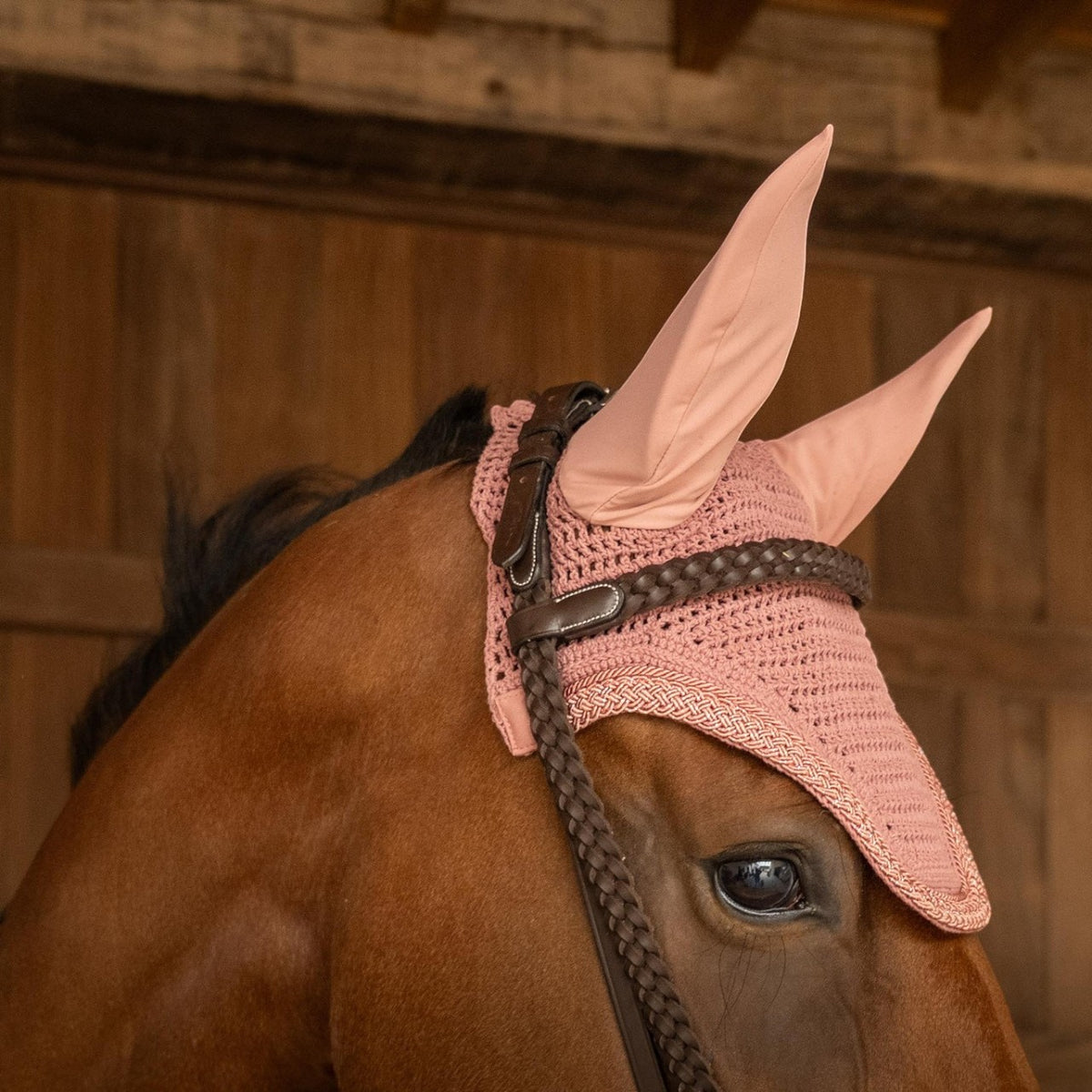 Bonnet anti-mouches Wellington Plaited Glitter Rope