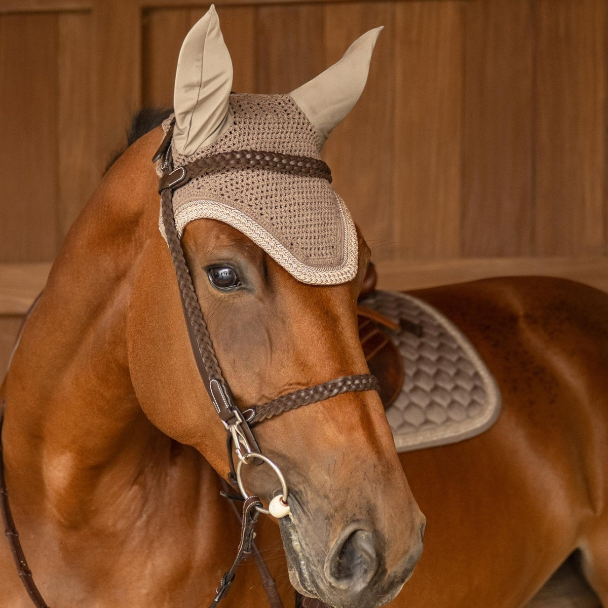 Bonnet anti-mouches Wellington Plaited Glitter Rope