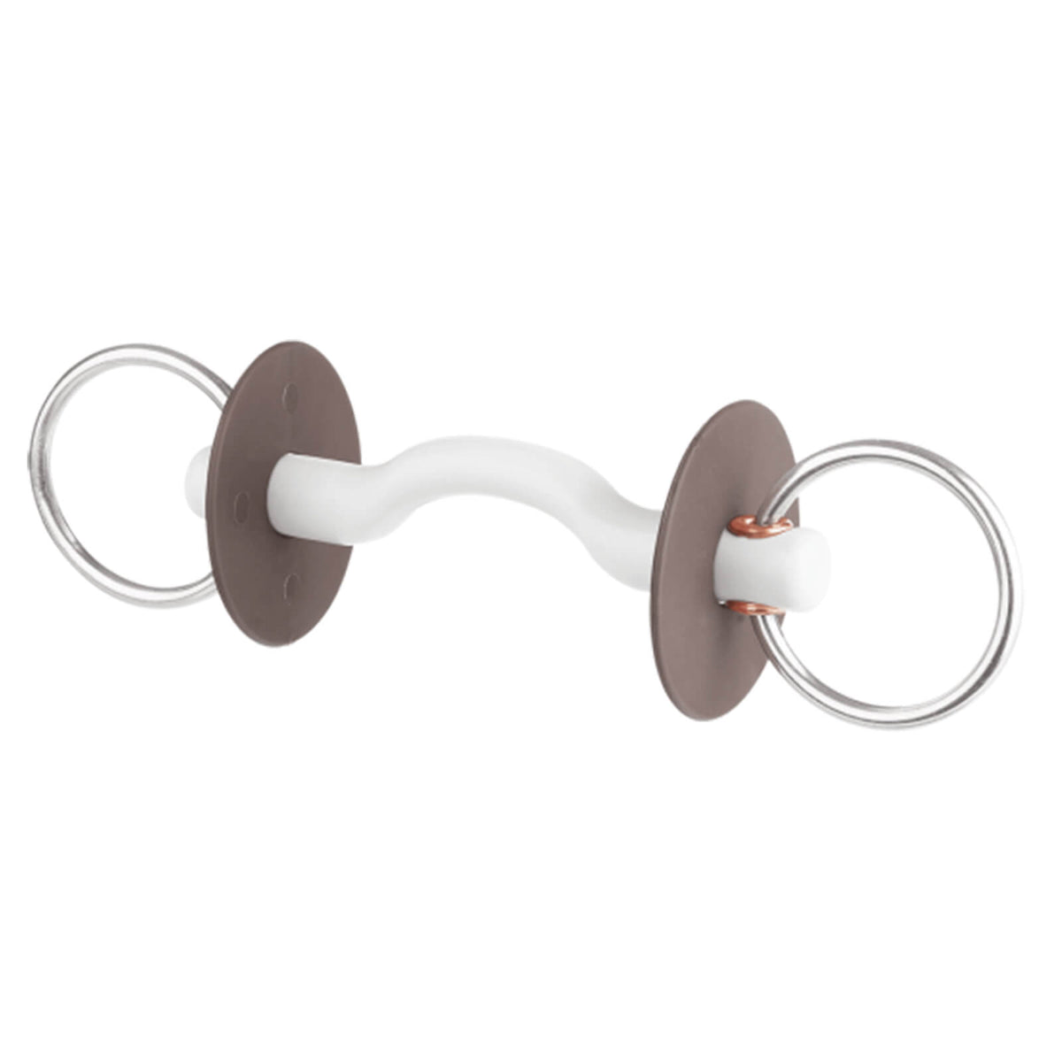 Wassertrense Zungenbogenstange Soft 18 mm Ring 7,5 cm Stangengebiss
