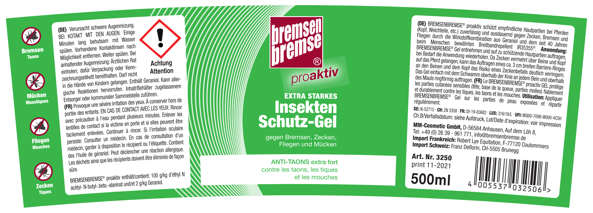 Insektenschutz Gel proaktiv