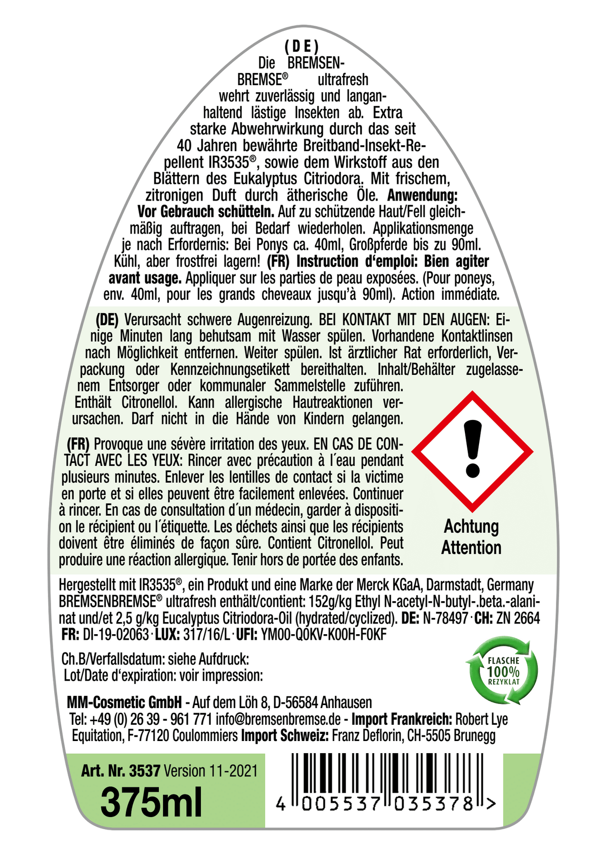 Insektenschutz - ultrafresh -