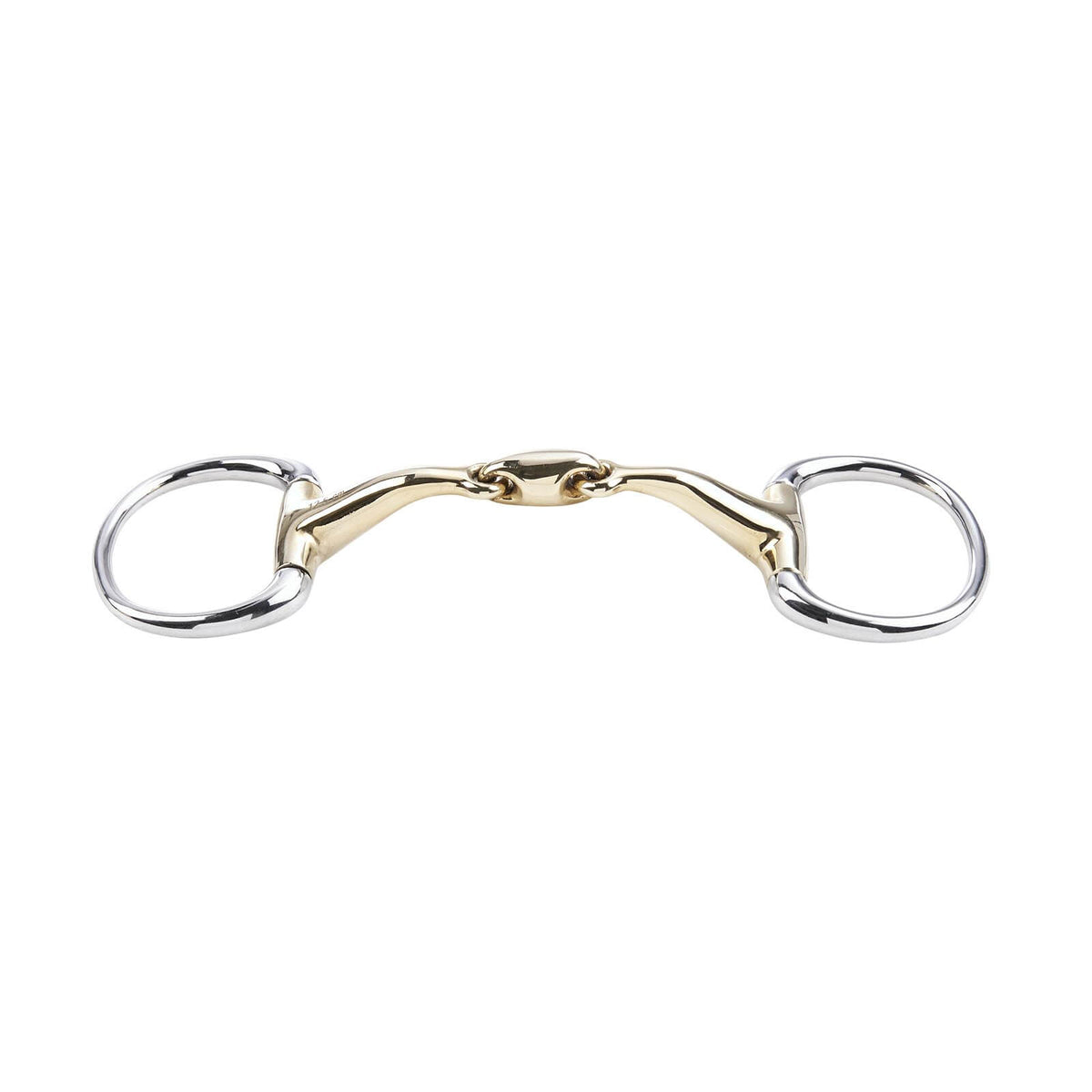 Olivenkopfgebiss Doppelt Gebrochen KAUGAN®-Shaped 16 mm Trense