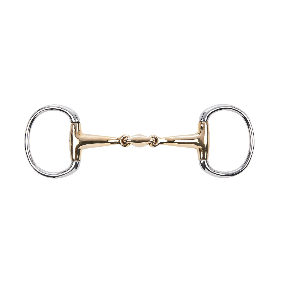 Olivenkopfgebiss Doppelt Gebrochen KAUGAN®-Shaped 16 mm Trense