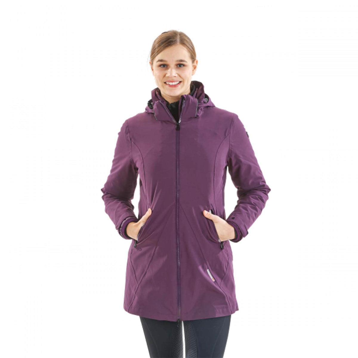 Jacke Camery 3 in 1 Plus Damen-Langjacke Wintermantel