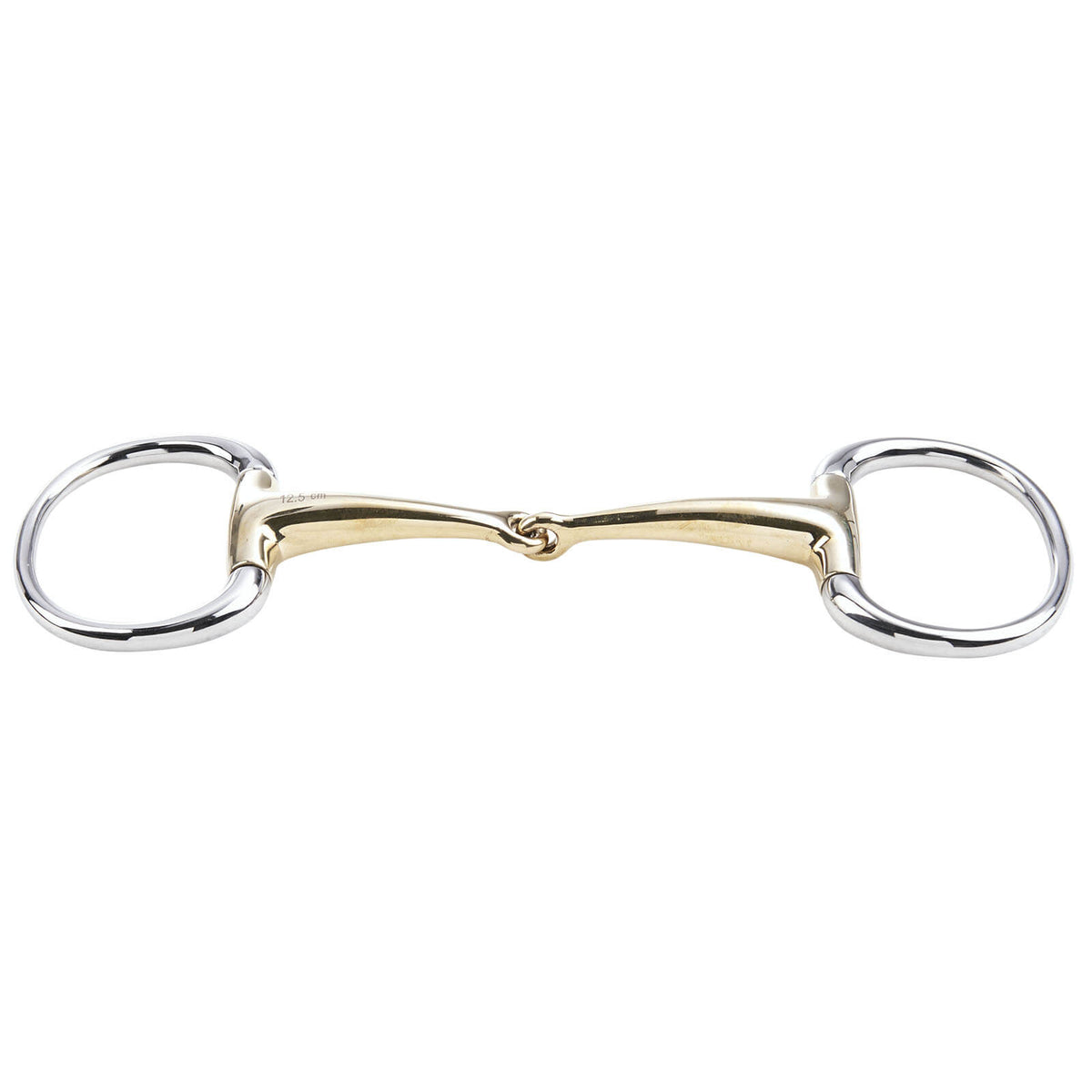 Olivenkopfgebiss Einfach Gebrochen KAUGAN® 16 mm Trense