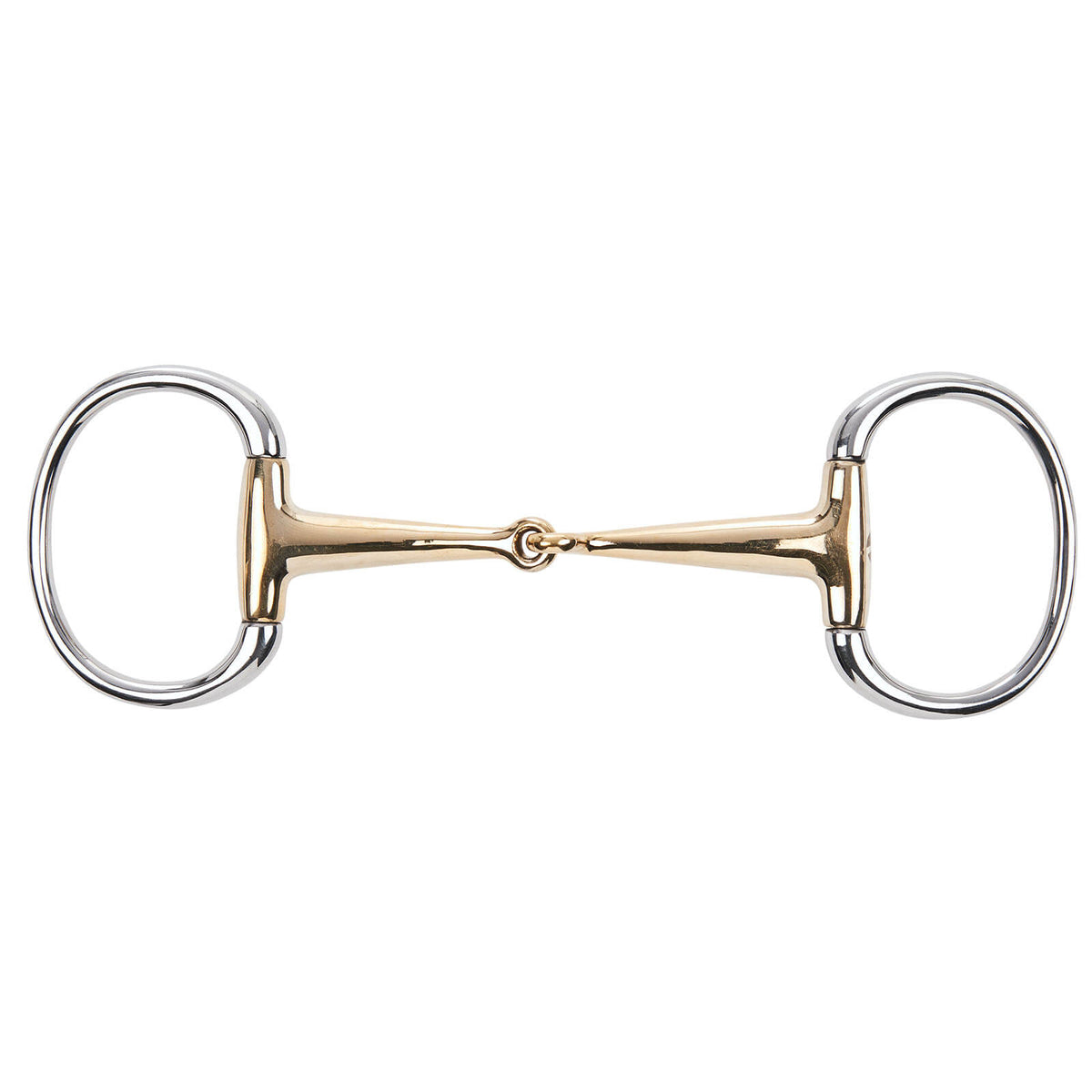 Olivenkopfgebiss Einfach Gebrochen KAUGAN® 16 mm Trense