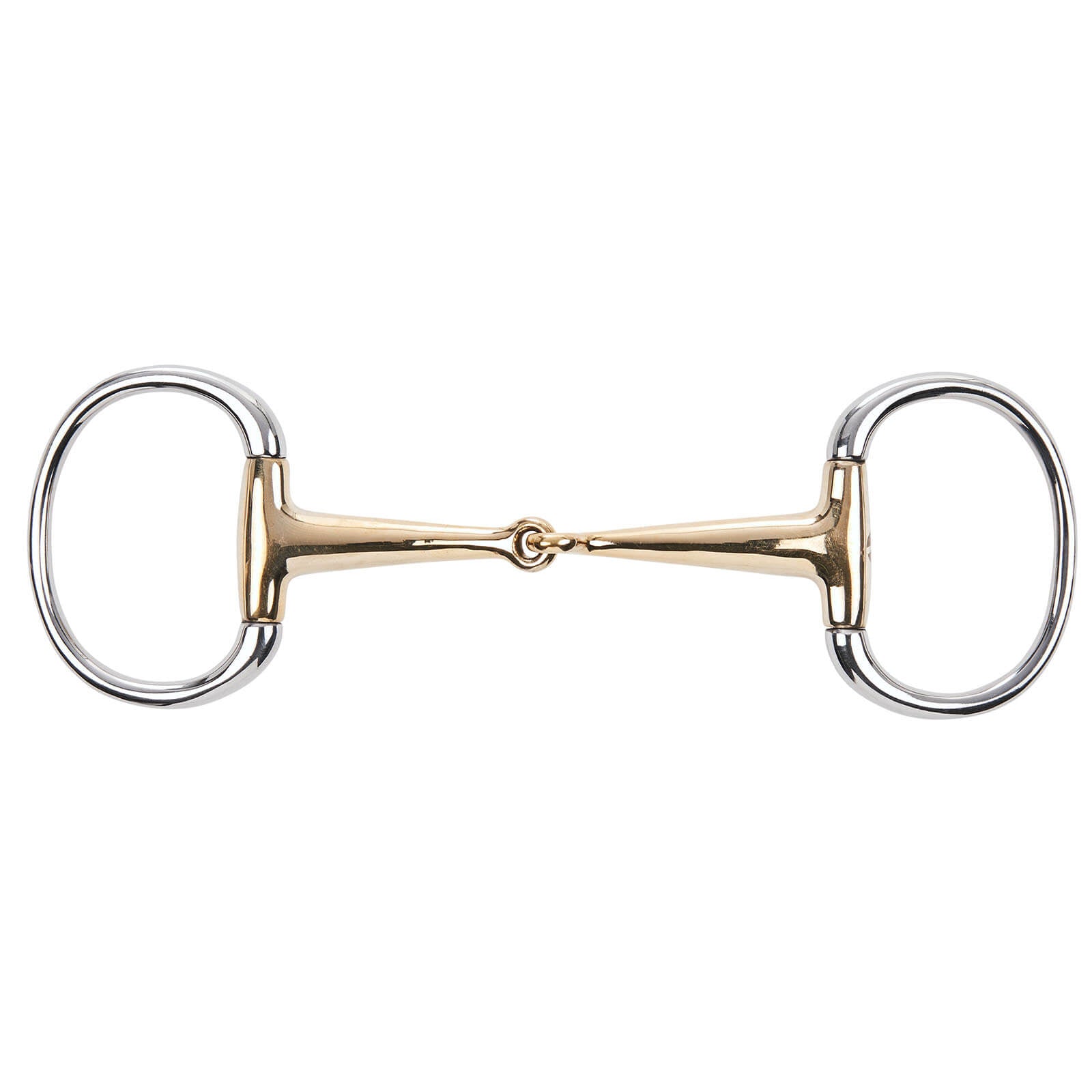 Olivenkopfgebiss Einfach Gebrochen KAUGAN® 16 mm Trense