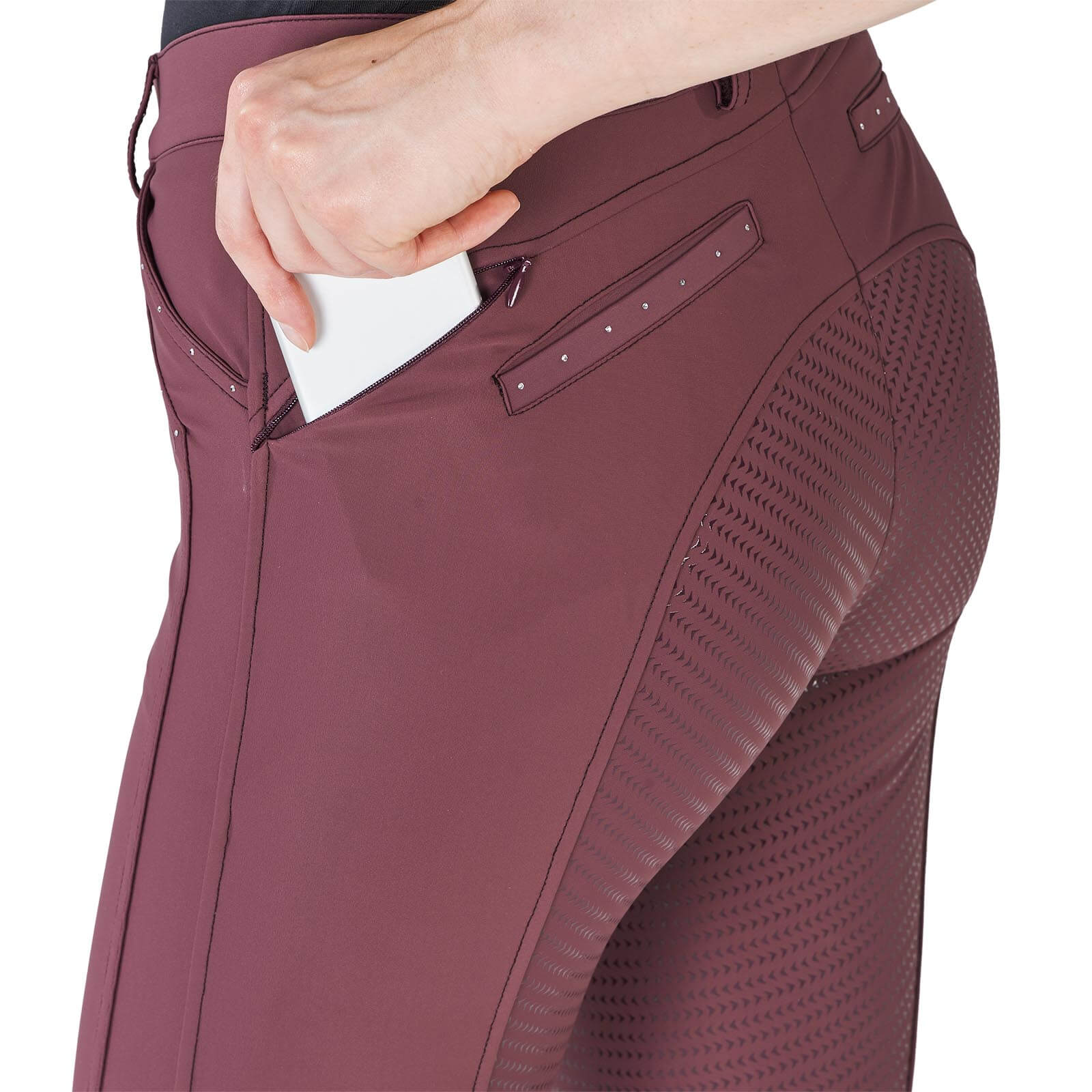 Reithose Damen Full-Grip Zaya Vollbesatz Damenreithose