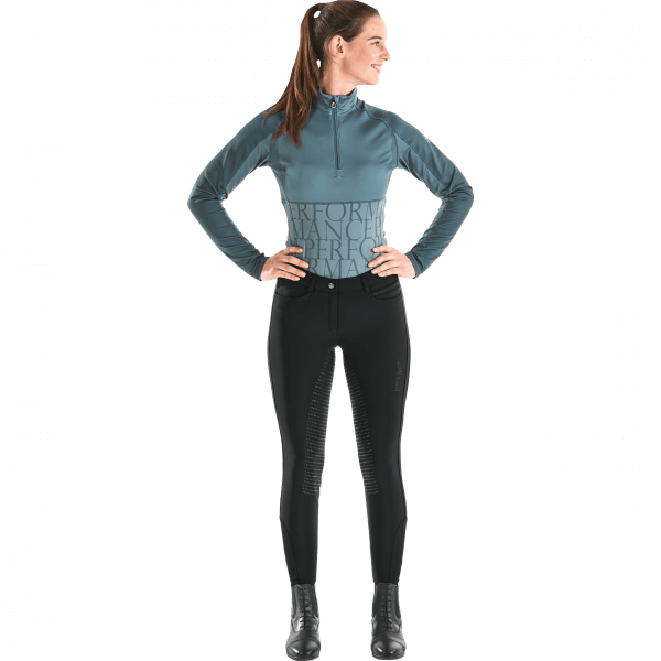 Reithose Damen Softshell Performance Reitleggins Vollbesatz Damenreithose