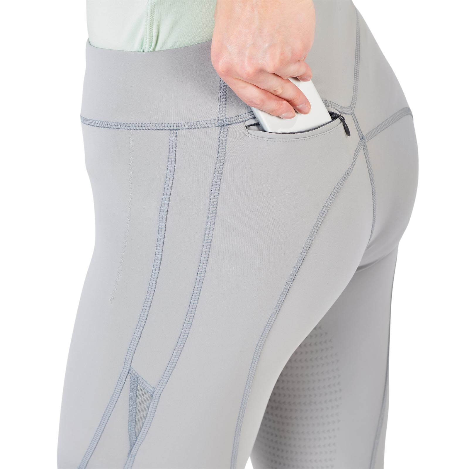 Reitleggings Damen 3/4-Grip Airy II Reithose Damenreithose