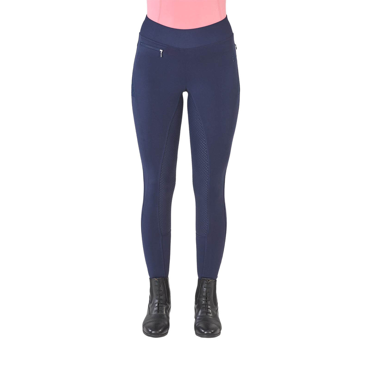 Reitleggings Damen Full-Grip Epic Fit Lace Reithose Vollbesatz Damenreithose