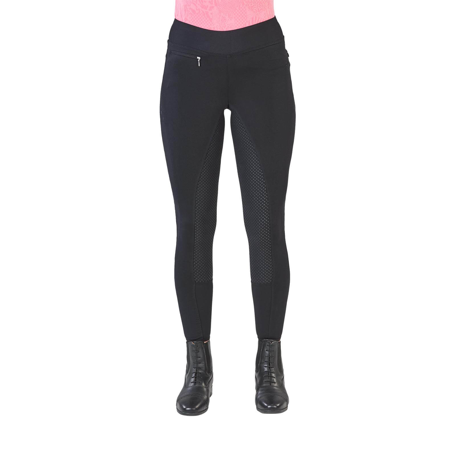 Reitleggings Damen Full-Grip Epic Fit Lace Reithose Vollbesatz Damenreithose