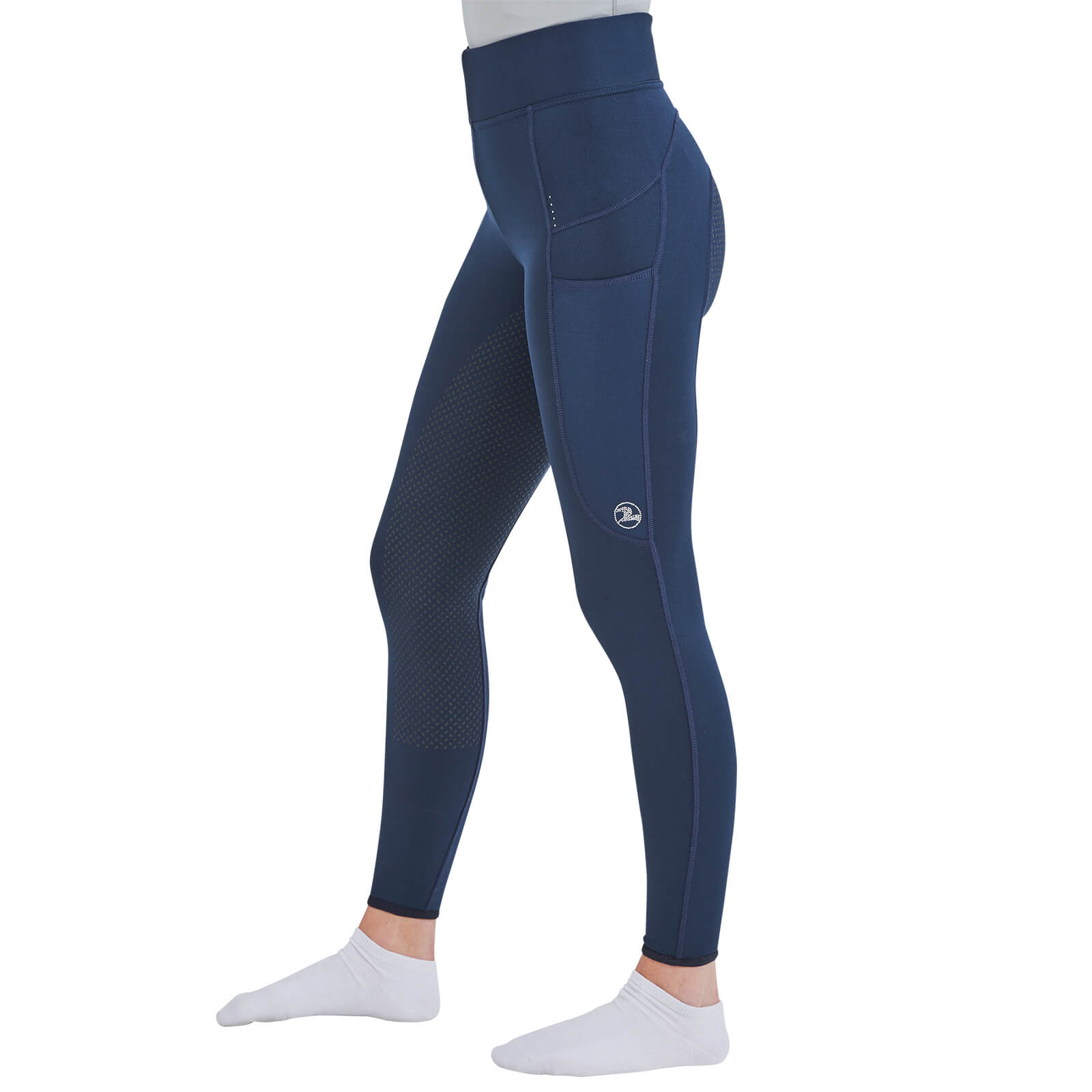 Reitleggings Damen Full-Grip Nurmes-Winter II