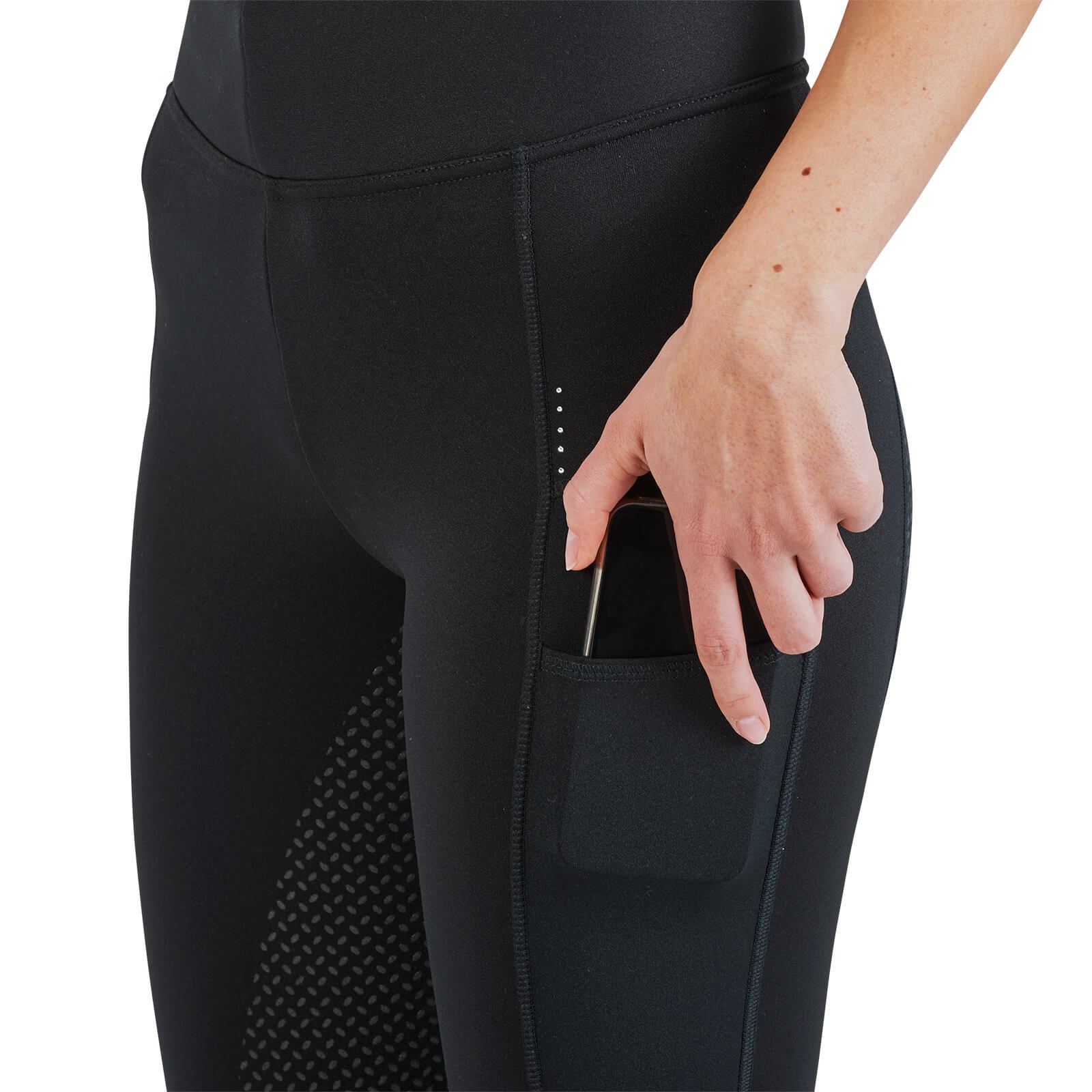 Reitleggings Damen Full-Grip Nurmes-Winter II