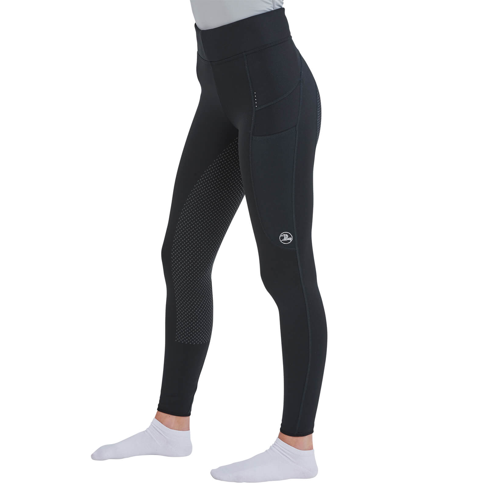 Reitleggings Damen Full-Grip Nurmes-Winter II