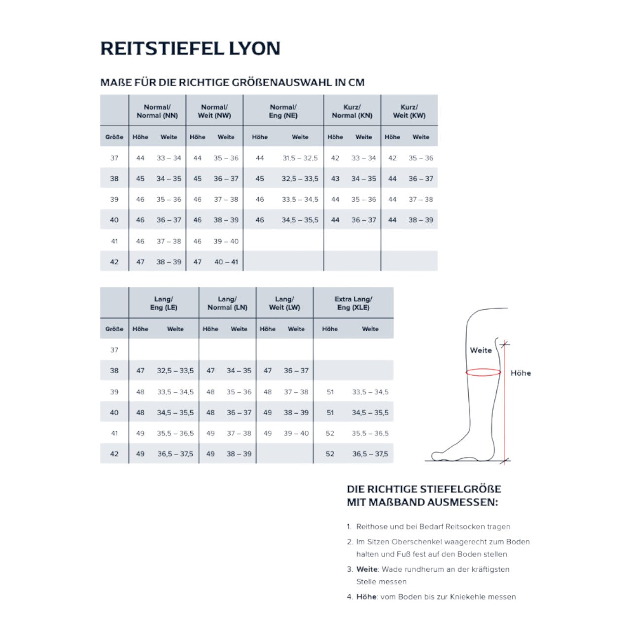 Reitstiefel Lyon