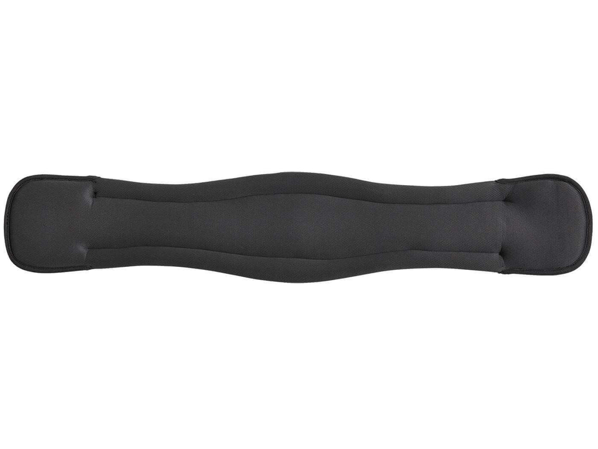 Sattelgurt Opti-Summer Dressur, Schwarz, Produkt allein auf weißem Hintergrund.