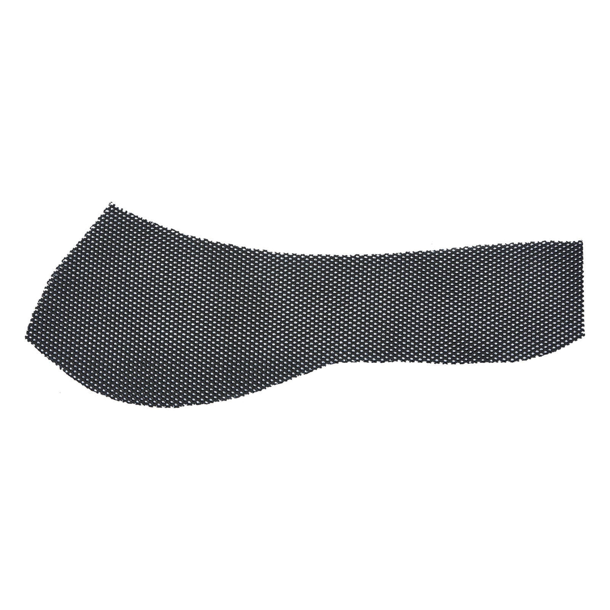 Sattelunterlage 3D Air Effect Flexi SP Springunterlage, Schwarz, Produkt allein auf weißem Hintergrund.