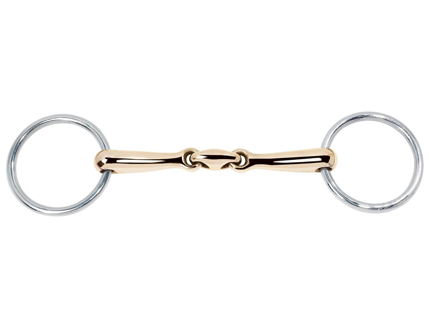 Unterlegtrense Doppelt Gebrochen KAUGAN® 14 mm Gebiss
