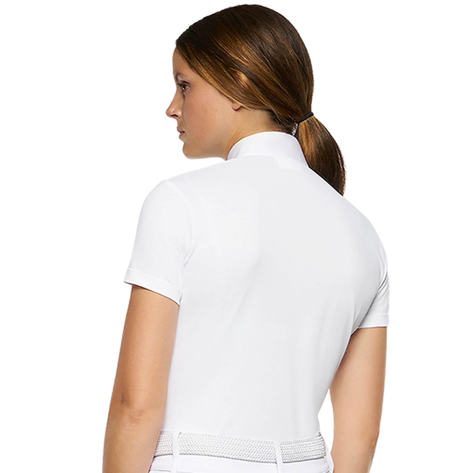 Turniershirt Damen Kurzarm Jersey Pique Contour S/S Zip FS 2022