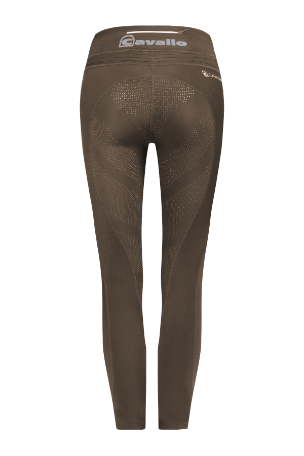Winter-Reitleggings Damen Full-Grip CAVALIN Grip RL