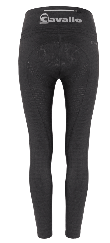 Winter-Reitleggings Damen Full-Grip CAVALIN Grip RL