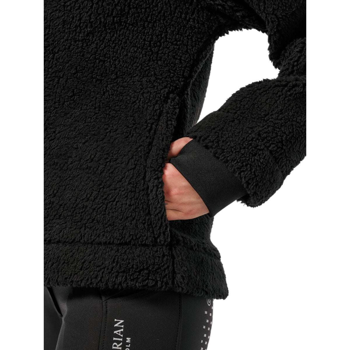 Teddy-Fleecejacke Young Rider Reitjacke