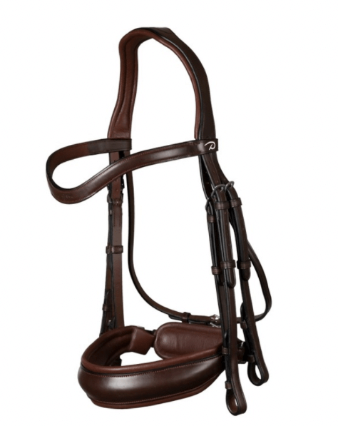 Kandare Patent Large Crank Noseband Double Bridle Kandarenzaum