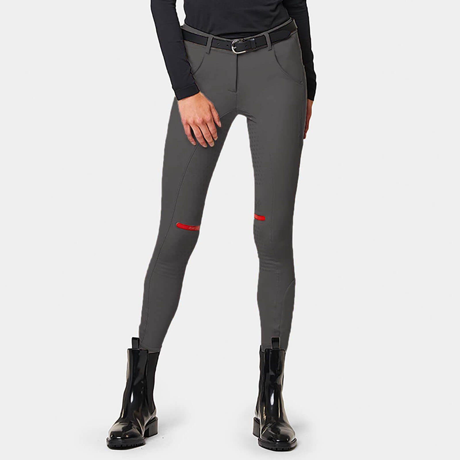 Reithose R2 Performance Dressage Reitleggins Vollbesatz mit Handytasche