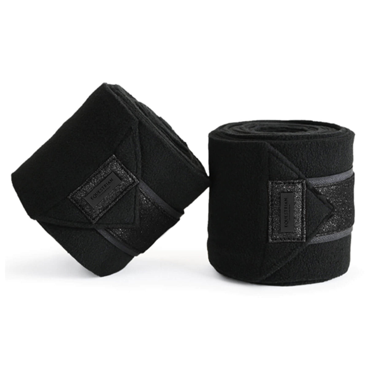 Bandagen All Black Glimmer Fleecebandagen