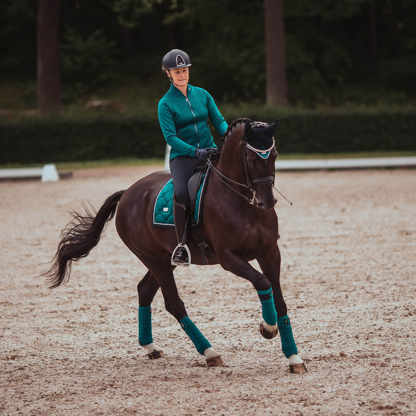 Dressurschabracke Emerald