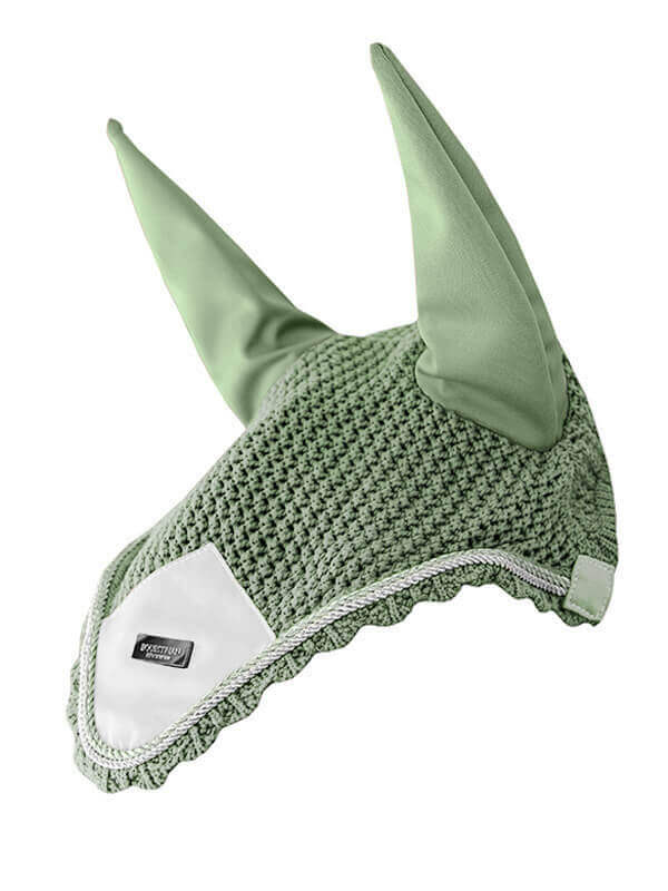 Equestrian Stockholm Fliegenmütze Pistachio White, Pistachio White, Produkt allein auf weißem Hintergrund.