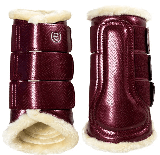 Gamaschen Bordeaux Beinschutz