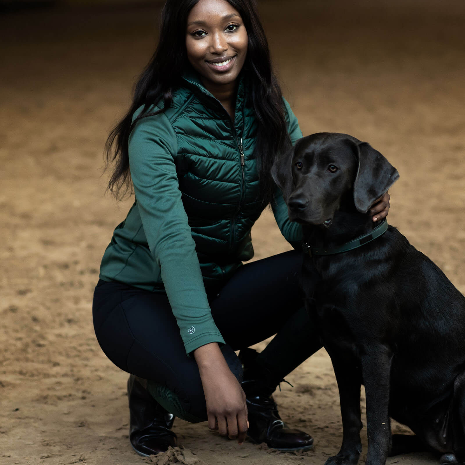 Jacke Damen Active Performance Sycamore Green Hybridjacke