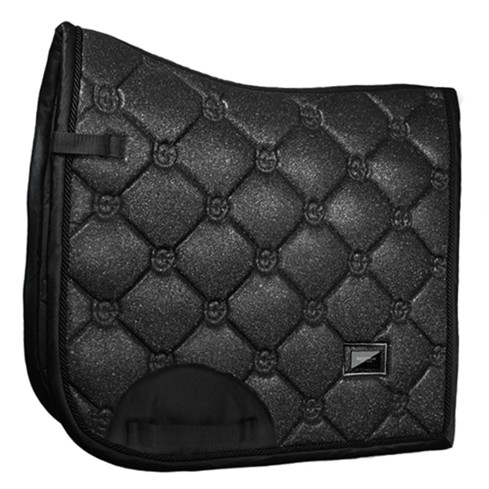 Dressurschabracke All Black Glimmer Schabracke