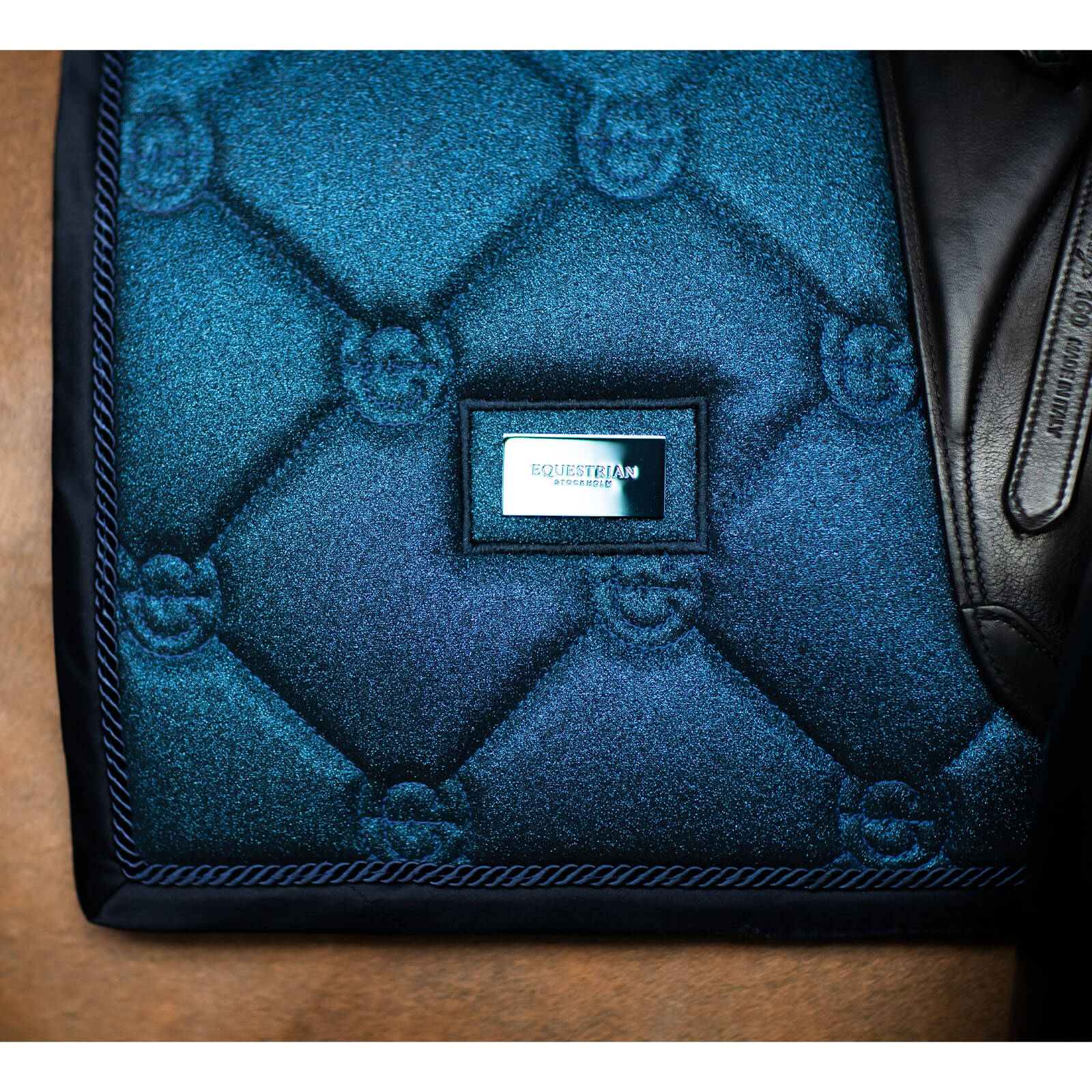 Dressurschabracke Blue Meadow Glimmer Schabracke