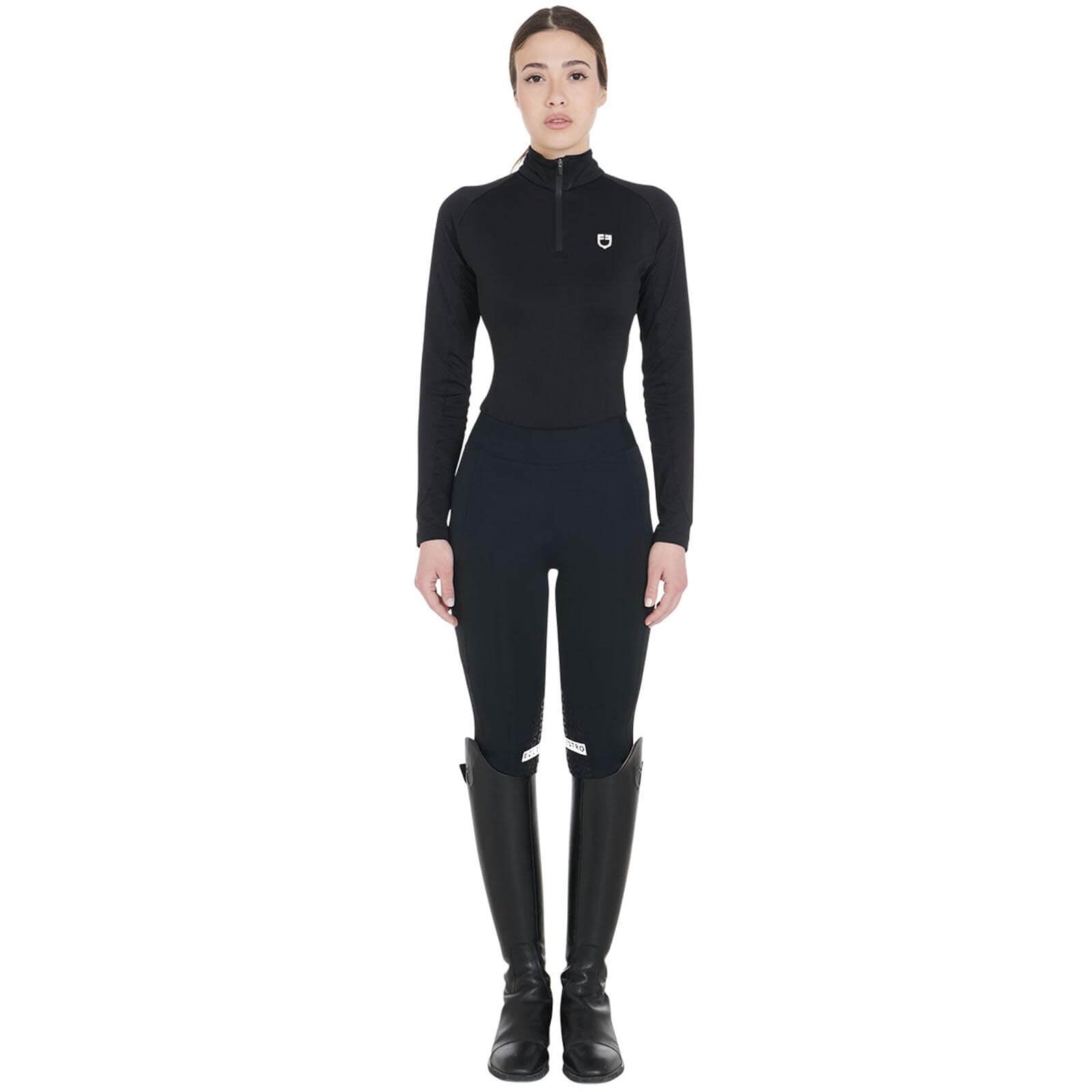 Langarmshirt Damen Slim Fit Long Sleeve Baselayer