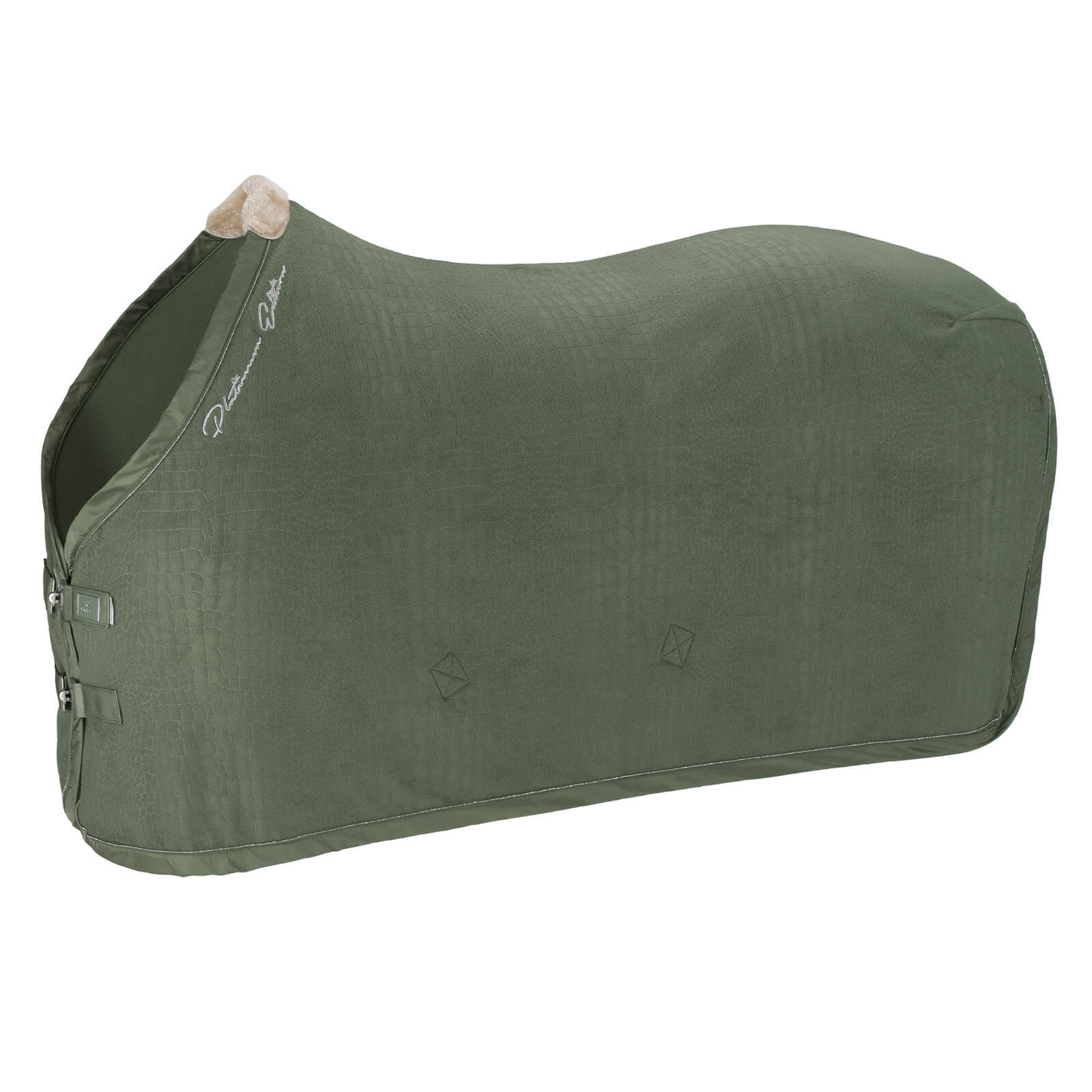 Abschwitzdecke Fleece Stamped Platinum 2022