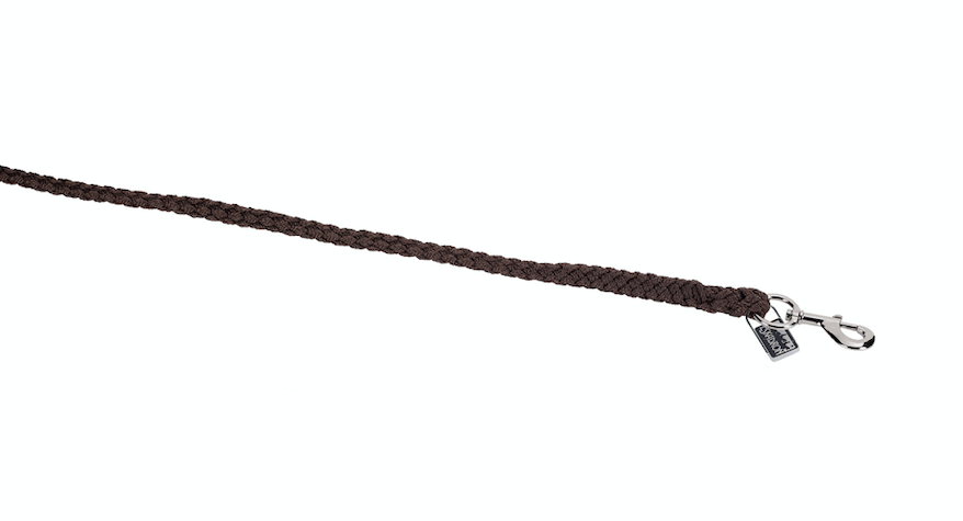Anbindestrick Karabinerhaken vernickelt