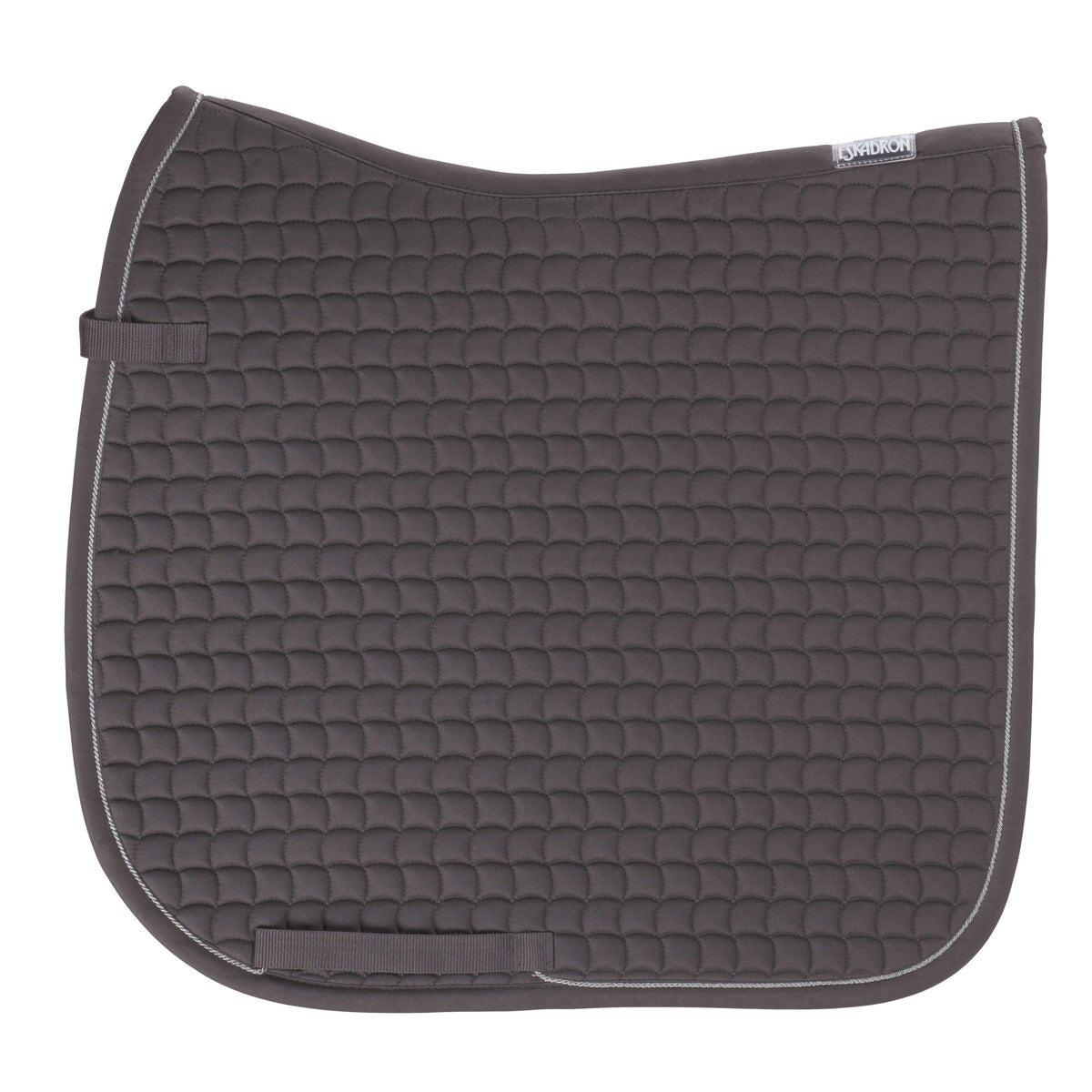 Dressurschabracke Cotton Silver Basics Sattelunterlage