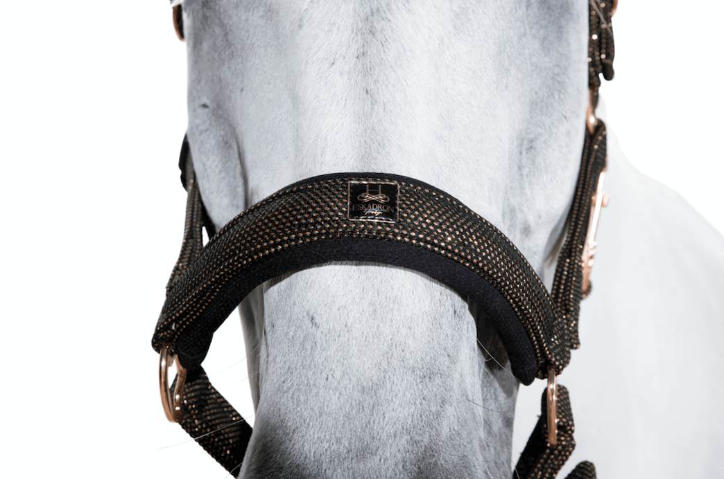 Halfter Glitter Mesh Doublepin Heritage Pferdehalfter
