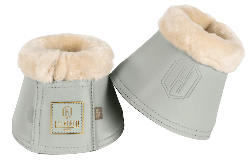 Sprungglocken Softslate Fauxfur Heritage 21/22 Hufschutz