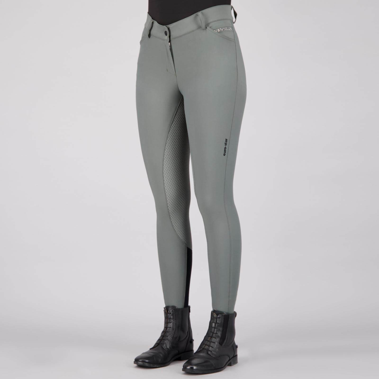 Reithose Damen ESArista Fashion Diamond Classic Full Grip Vollbesatz Damenreithose
