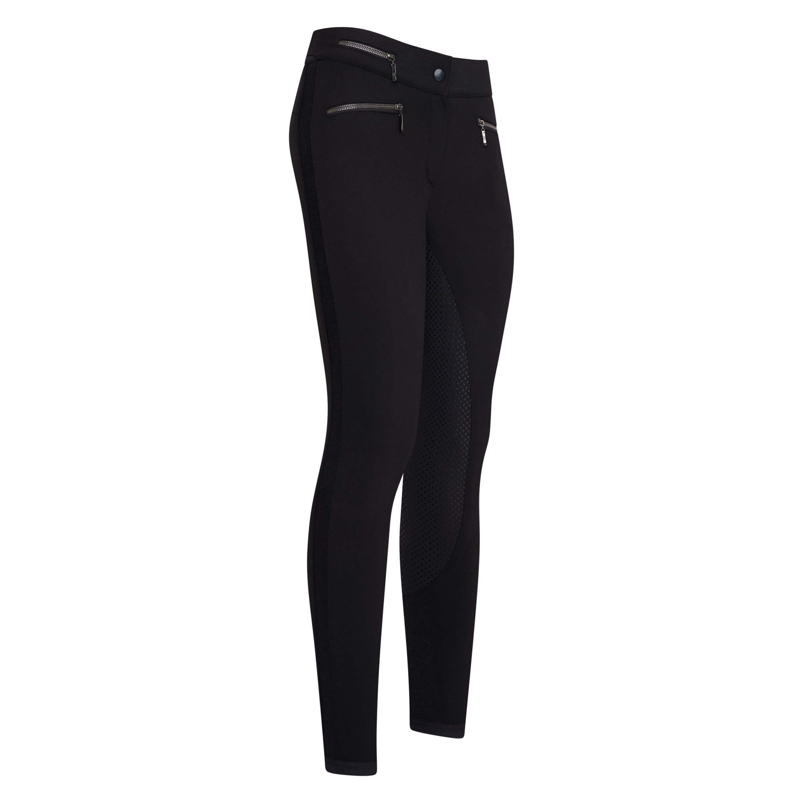 Reithose Damen ESOnyx Fullgrip Vollbesatz Damenreithose