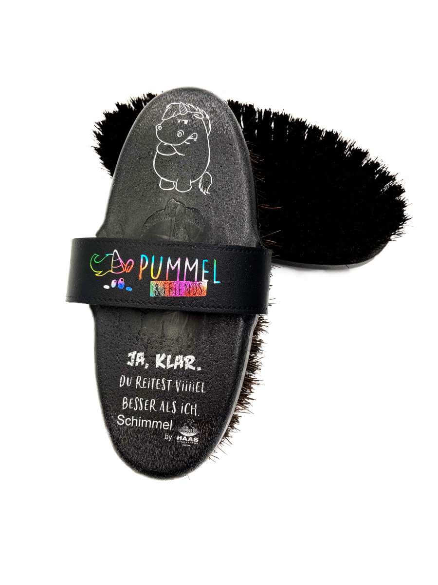 Pferdebürste Grummeleinhorn Schimmel