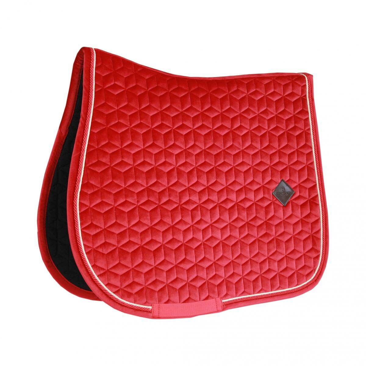 Springschabracke Basic Velvet Sattelunterlage