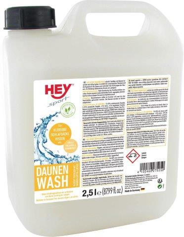 HEY Sport Waschmittel Daunen Wash, 2,5 Liter, Produkt allein auf weißem Hintergrund.