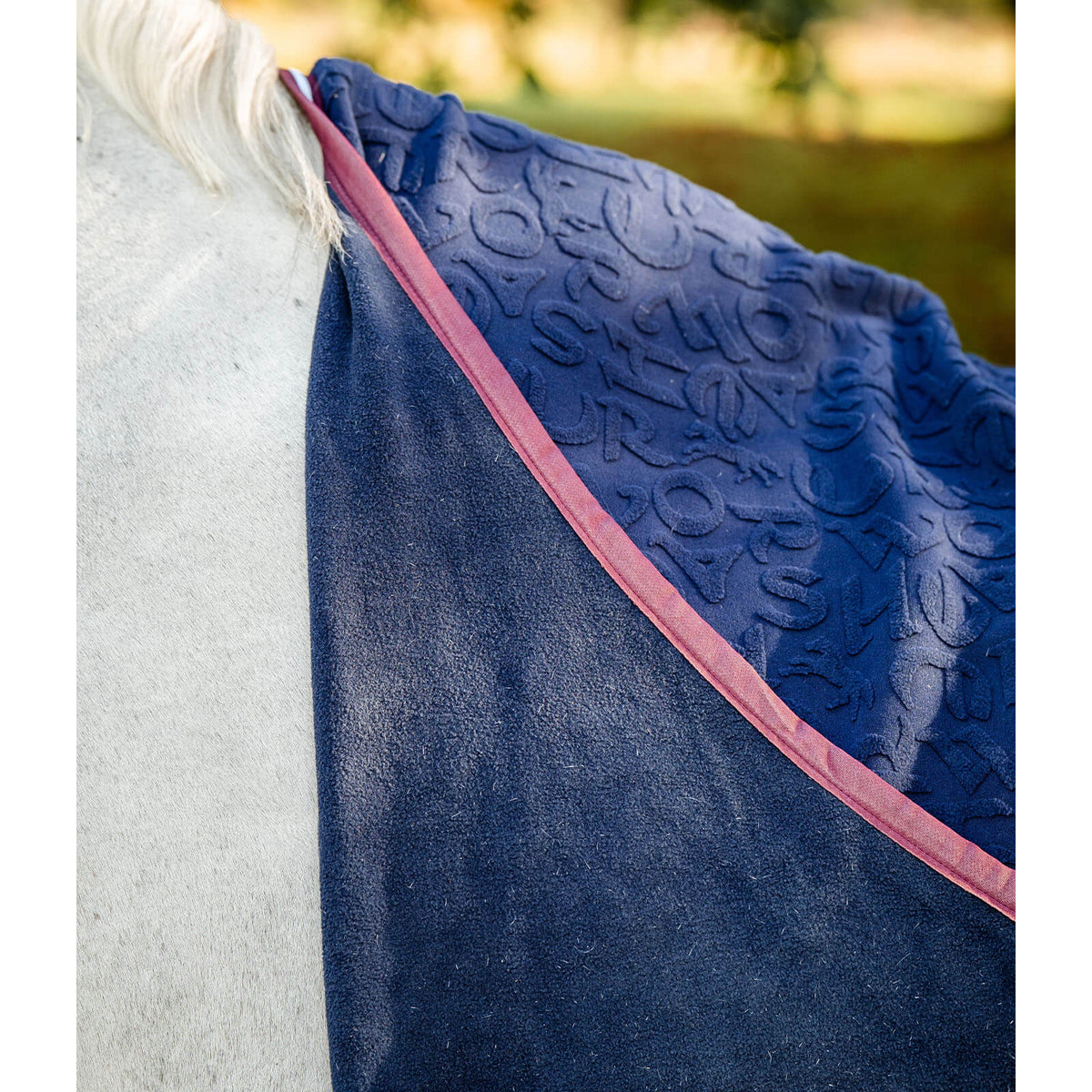 Abschwitzdecke Embossed Jersey Cooler Fleecedecke