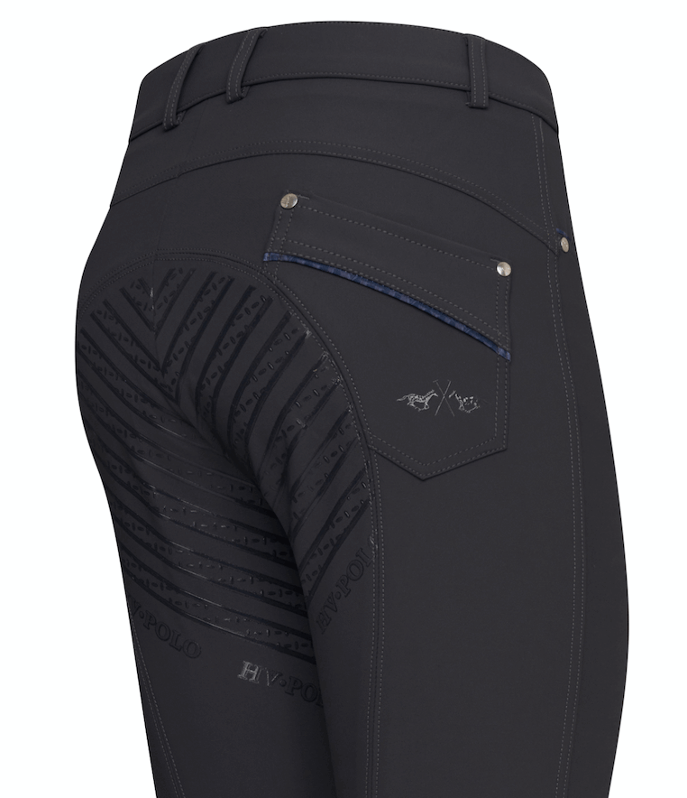 Reithose Damen Full Grip HVPElla HW 2021 Vollbesatz Damenreithose